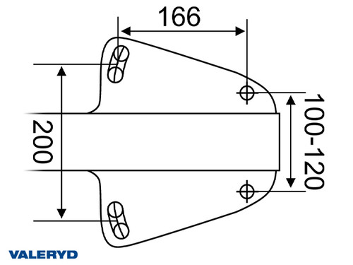Overrun brake Knott KFL14-A 1400 kg