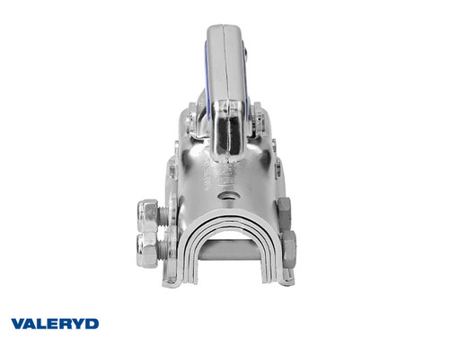 Coupling head 1200 kg Uni Ø35-40-45-50 mm tube crossed/horizontal hole template ; CC=40/54 mm