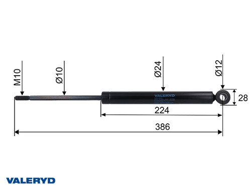 Coupling damper fits OMC 1800-2500Kg 10mm 302114, cc=386 [2388023]