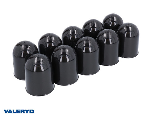 Tow ball cover 50 mm Plastic black (10 pack) [6350103]