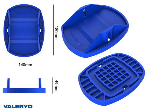 Support plates for caravan (4 pack) [6641000]