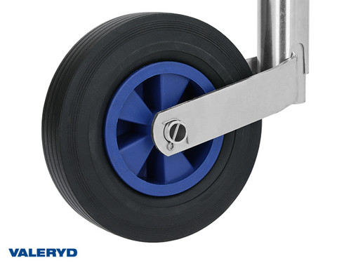 Jockey wheel Ø48 mm Plastic rim. Solid rubber wheel 200x50mm. Support load 150Kg [6659000]