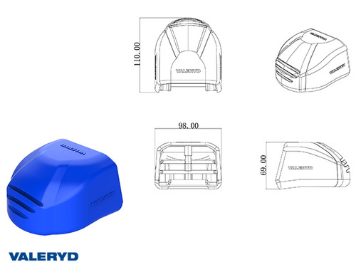 Soft dock Coupling Cover large, fits SPP [6359020]