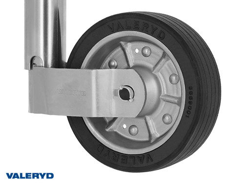 Jockey wheel Ø60mm Metal rim. Solid rubber wheel 215x65mm Support load 250Kg [6659014]