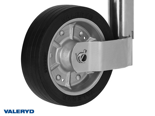 Jockey wheel Ø60mm Metal rim. Solid rubber wheel 215x65mm Support load 250Kg [6659014]