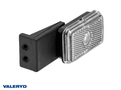 Position light Jokon Left 74x45x22.5 white with rubber bracket  [3150017]