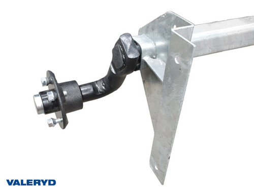 Axle Unbraked 750 Kg 1380/1700 4x100