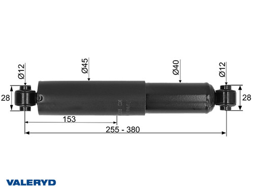 Coupling damper fits Grümer AKP/APR 2720 cc=255/380 [2388007]