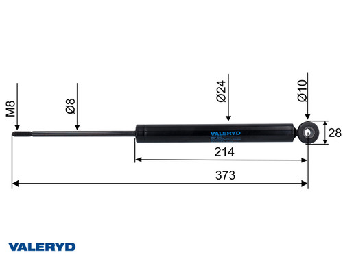 Coupling damper fits OMC 0-750Kg 8mm 300202, cc=373 [2388020]