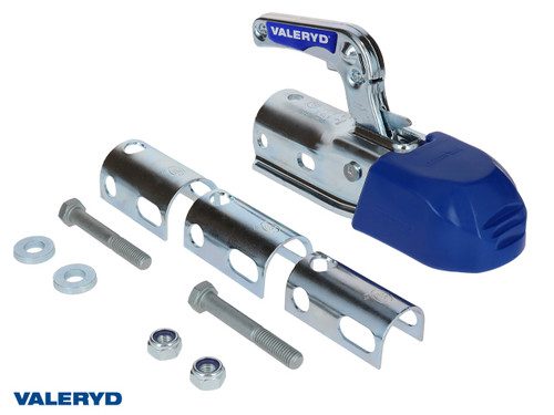 Coupling head 1700 kg Uni Ø35-40-45-50 mm tube crossed/horizontal hole template ; CC=40/54 mm