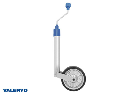 Jockey wheel Ø48mm Metal rim. Solid rubber wheel 200x50 mm. Support load 300 Kg [6659030]