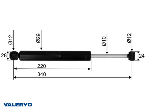 Coupling damper fits ZAF 2.8-2 + 3,0-3 cc=340 [2382030]