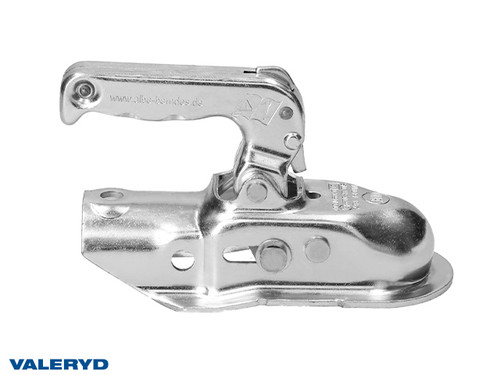 Coupling head 2200 kg Ø45/46 mm tube ALBE EM220-R version. A crossed hole template CC=40 [2298007]