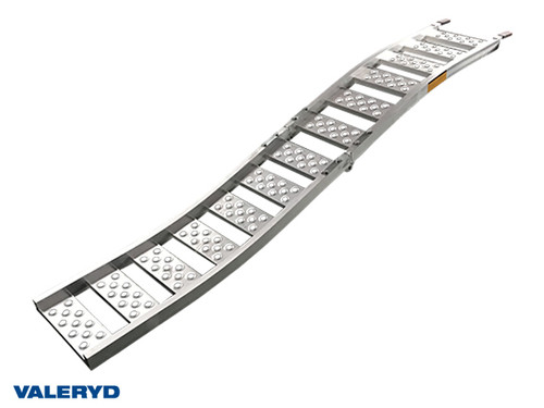 Loading ramp aluminium 2290x330mm, foldable: 1170x330mm, 340 kg [6452026]