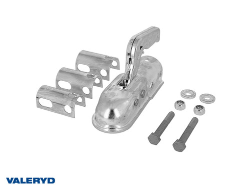 Coupling head 1300 kg, Ø36-40-45-50mm tube , crossed hole template CC=40 [2292010]