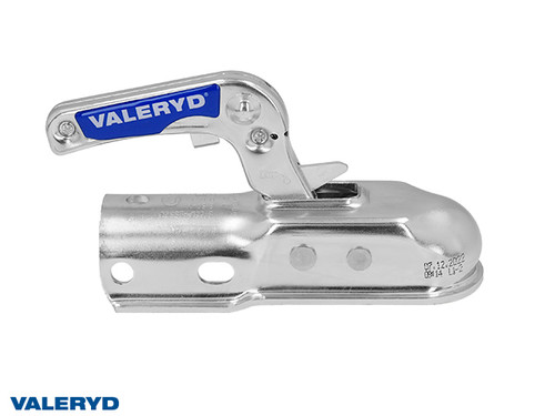 Coupling head 1300 kg, Ø50 mm tube , crossed/horizontal hole template 