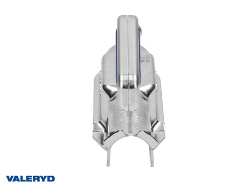 Coupling head 750 kg Ø36 mm tube , horizontal hole template CC=54mm