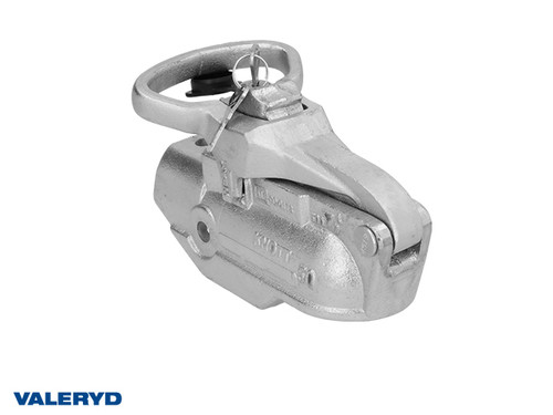 Coupling head 2700 kg Avonride Lock 27 Ø50 mm tube , crossed hole template CC=40. Cast iron [2291000]