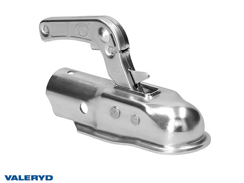 Coupling head 750 kg Ø45/46 mm tube , crossed hole template CC= 40 mm [2292001]