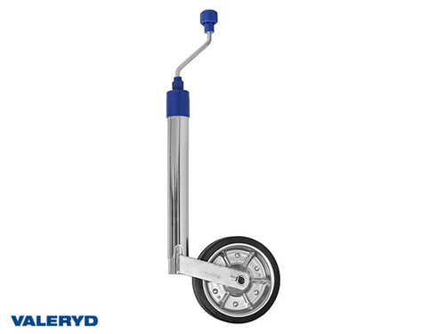 Jockey wheel Ø48 mm Metal rim. Solid rubber wheel 200x50 mm. Support load 150 Kg [6659020]