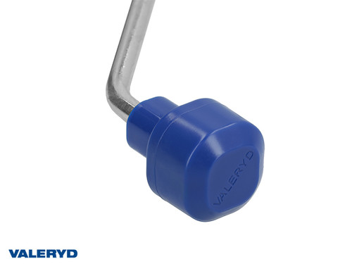 Jockey wheel Ø48 mm Metal rim. Solid rubber wheel 200x50 mm. Support load 150 Kg [6659020]