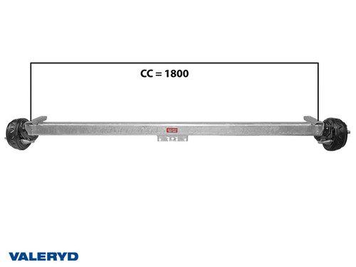 Axle Knott 1350 Kg  1800/2300  5x112 [1018381]