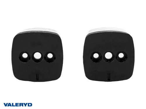 Position light Aspöck/SAW/Hella 62x62x40 with reflector (2 pack)