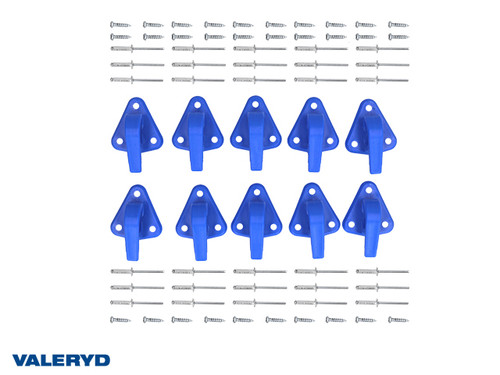 Hook for cargo nets with screw (10-pack) [6999089]