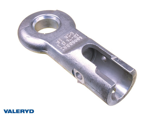 Towing eye DIN 40 mm Knott 26008609 Ø45 mm tube, crossed hole template CC=40 mm, M12 [2115000]