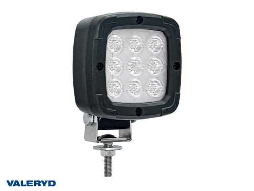LED Work light with black cover 1800Lm, with a deutsch Stecker socket, screw attachment [3110021]