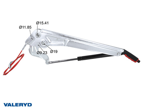 Handbrake lever Al-Ko 251S, -07.1995, 220099 [2240016]