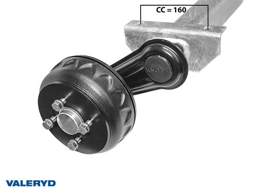 Axle Knott 1050 Kg  1400/1900  4x100 [1018141]