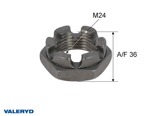 Crown nut M24x2.0 [1299004]