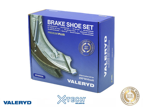 Brake shoe set 200x50 fits Knott Axle set 