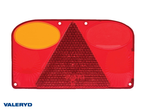 Spare lens Tail light Left 238x138x55 with fog light (for 3010086) [3120086]