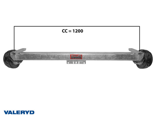 Axle Knott 1050 Kg  1200/1650  4x100 [1018120]