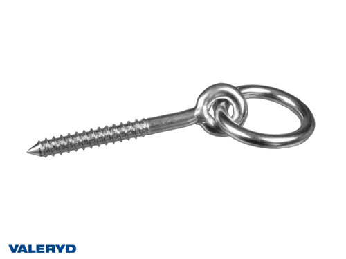 Ring with wood screw 9x80 mm [6728042]