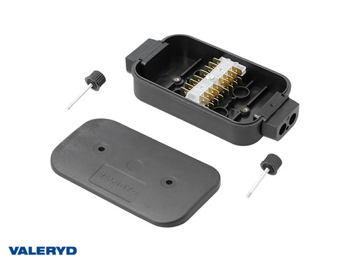 Junction box plastic 8x4-pin. 145x74x41mm [3109031]