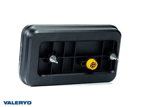 LED Tail light SCANDI-370 12-36V, Left, 6 functions, bajonett 6-pol 