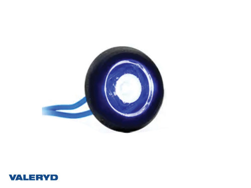LED Position light Valeryd Ø32x17,2mm Blue 12-36V incl. 0.15m Cable [3172076]