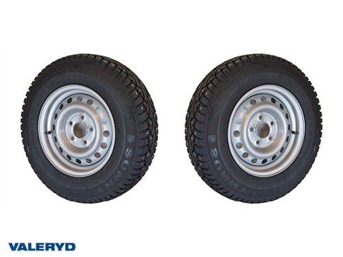 Stud tyre R/L 185 R14C, 5x112, ET30, 850Kg, silver (2 pack) [6091001]