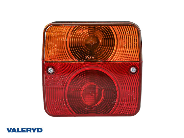 Svijetlo straznje Radex 105x98x50 mm 4-značajka, Ulaz kabela