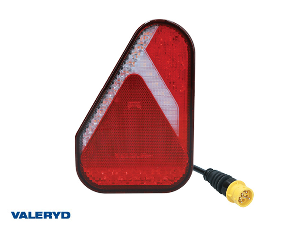 LED-Multifunktionsrücklicht ASPÖCK Earpoint links 8-poliges Bajonett