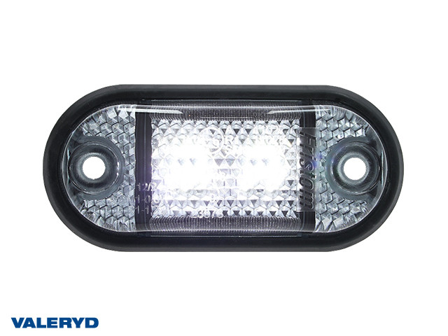 LED Umrissleuchte Valeryd Arctic Night weiss 12-36V 0,15m Kabel