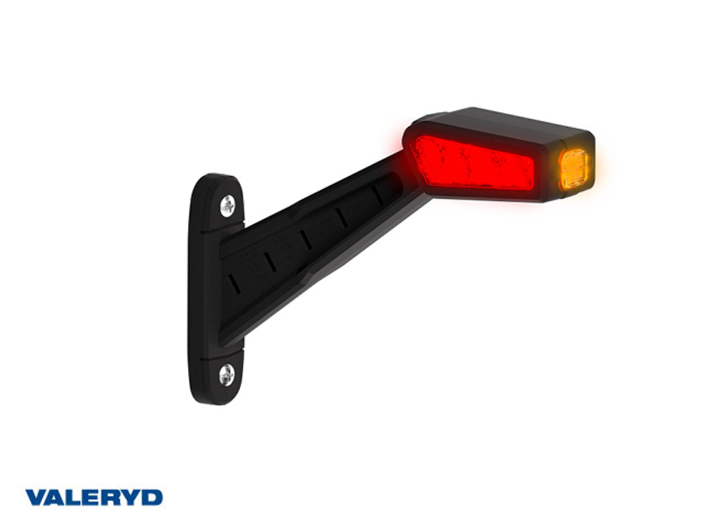 LED Umrissleuchte Valeryd rechts 197x104x47mm, 3-funktional, 0,3m Kabel