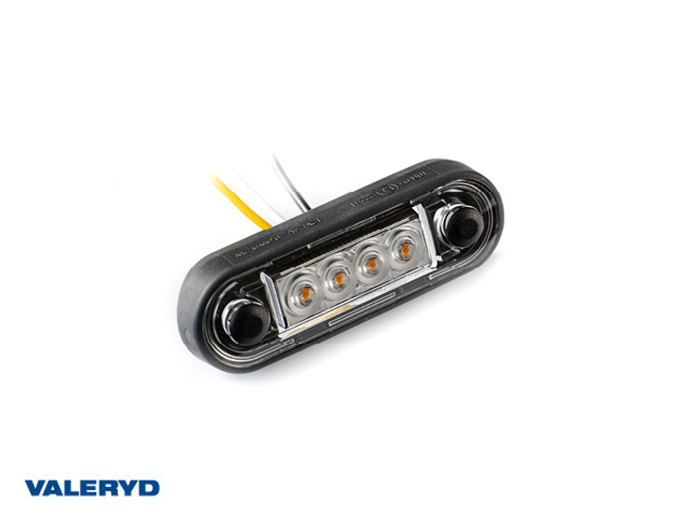 LED Umrissbeleuchtung Valeryd 84,2x27,7x12,8mm Weiß/Gelbes 12-36V mit je 150mm Kabel LED Umrissbeleuchtung Valeryd 84,2x27,7x12,8mm Weiß/Gelbes 12-36V mit je 150mm Kabel