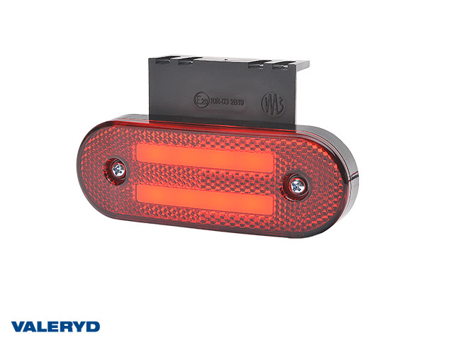 LED Pozicija WAŚ 115,3x41,3x20 crvena, 0,22 m kabel