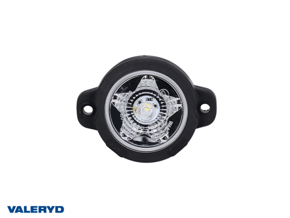 LED Pozicija WAŚ Ø60,5x14mm white, 0,22 m kabel LED Pozicija WAŚ Ø60,5x14mm white, 0,22 m kabel