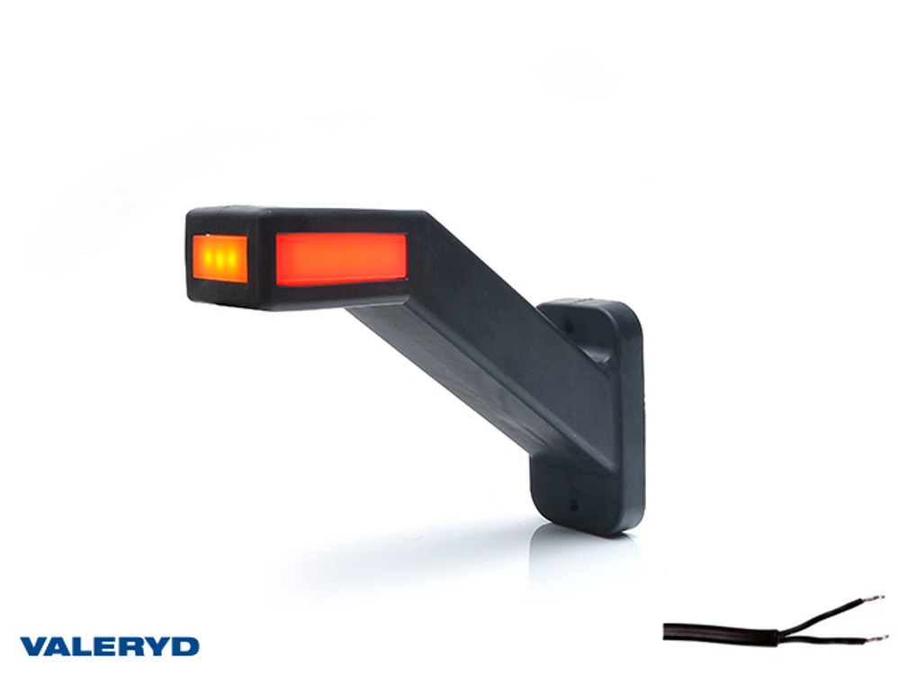 LED Svjetlo za označavanje širine WAŚ L 184,9x145,2x58 žuta/bijela/crvena 240mm kabel LED Svjetlo za označavanje širine WAŚ L 184,9x145,2x58 žuta/bijela/crvena 240mm kabel