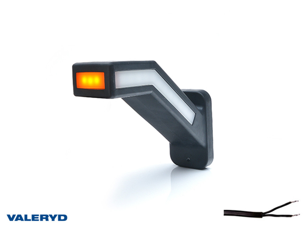 LED Begrenzungsleuchte WAŚ R 184,9x145,5x58 gelb/weiß/rot 240mm Kabel